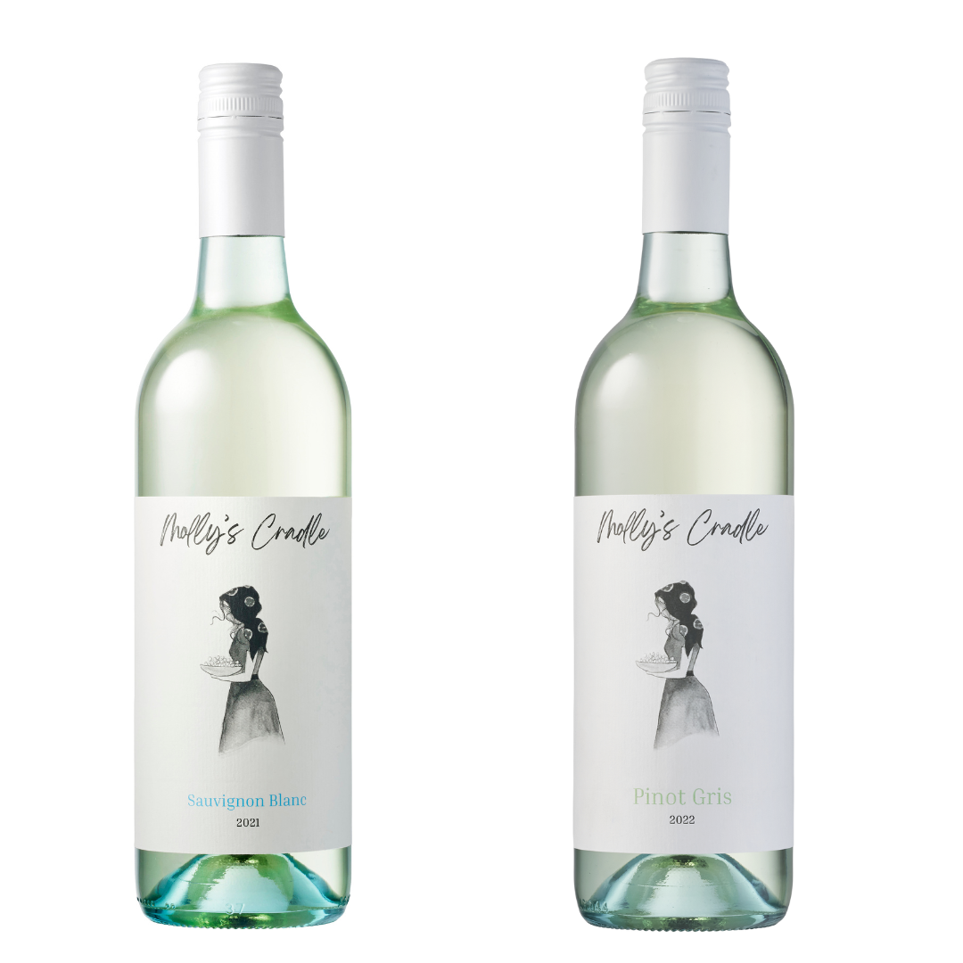 Sauvignon Blanc & Pinot Gris (Mixed Case of 12) Molly's Cradle Wines