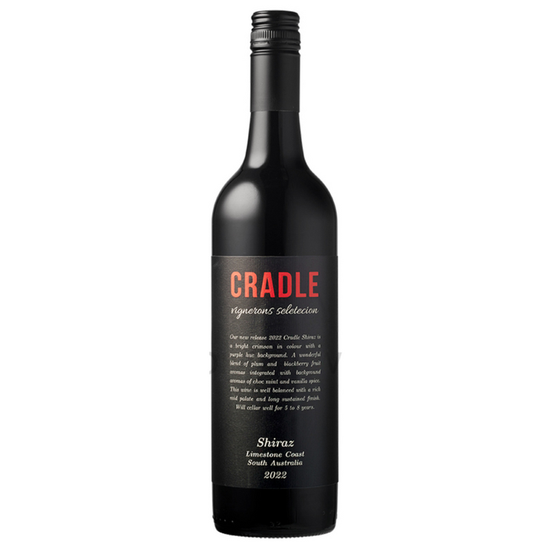 Cradle Premium Shiraz 2022 - (Case of 12)