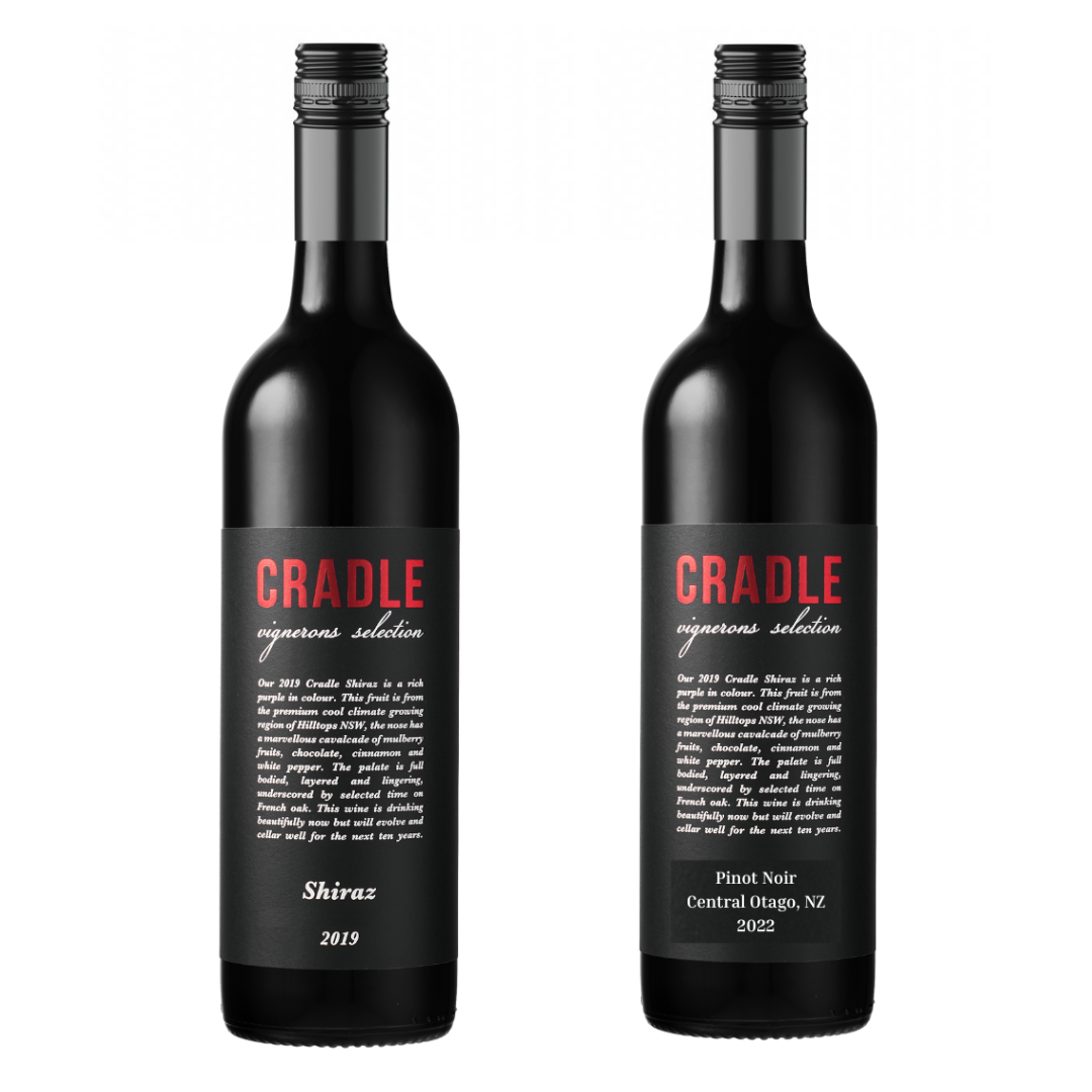 Cradle Premium Reds Mixed - (Case of 6) – Molly's Cradle Wines